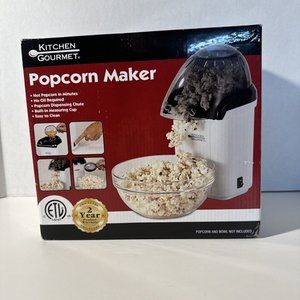 Kitchen Gourmet B-32B Popcorn Maker‎ Brand New in Box! (O)